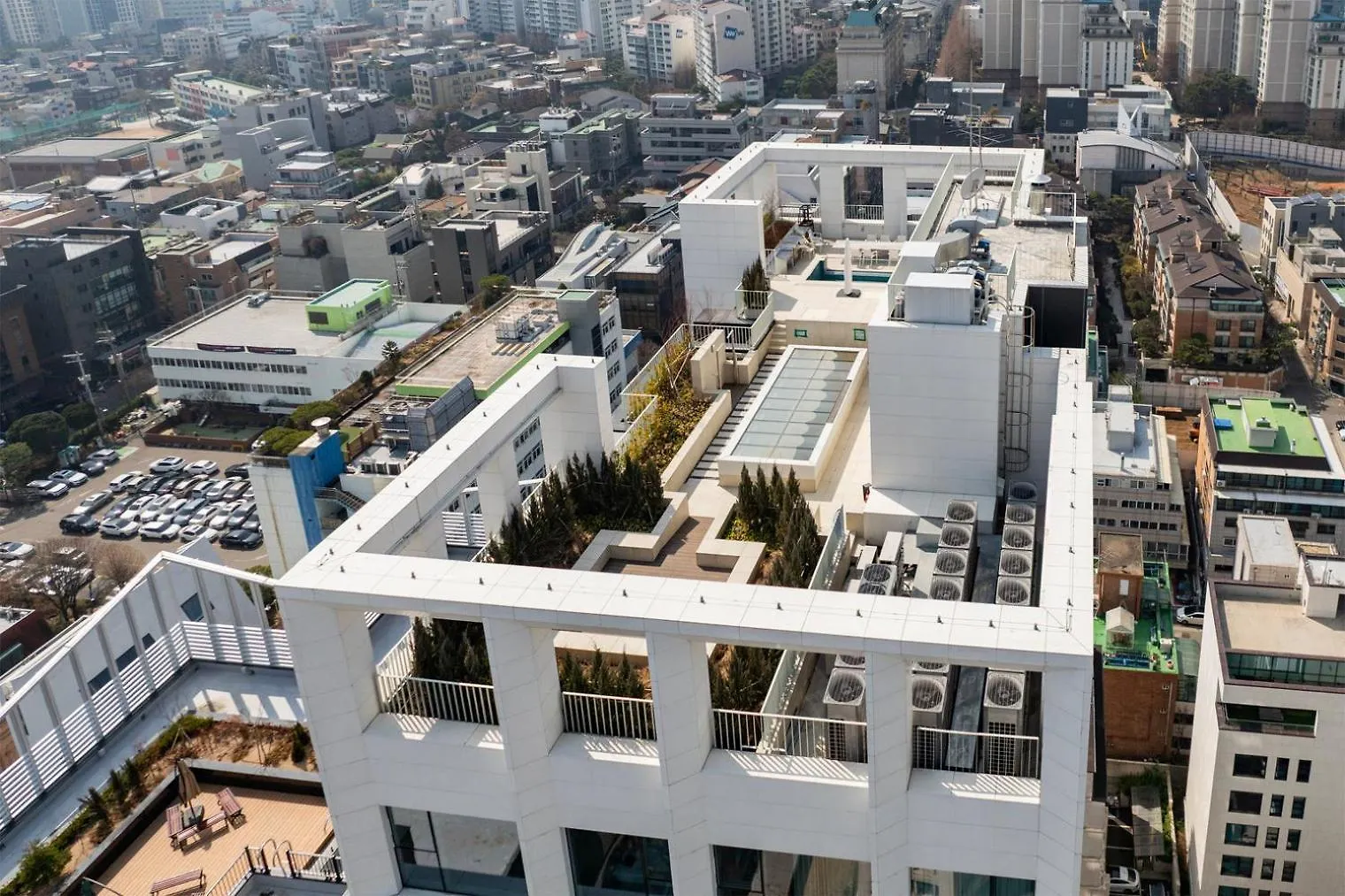 Lägenhet Blueground Nonhyeon-Dong City View Ac Sel-8 Seoul Sydkorea